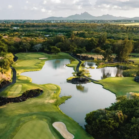 golf de l hotel constance belle mare vue sur tout le parcour
